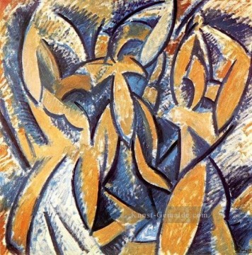 Trois femmes Drei Frauen 1908 kubist Pablo Picasso Ölgemälde